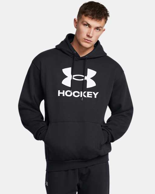 Chandail de hockey à capuchon en molleton UA Icon pour hommes Chandail de hockey à capuchon en molleton UA Icon pour hommes